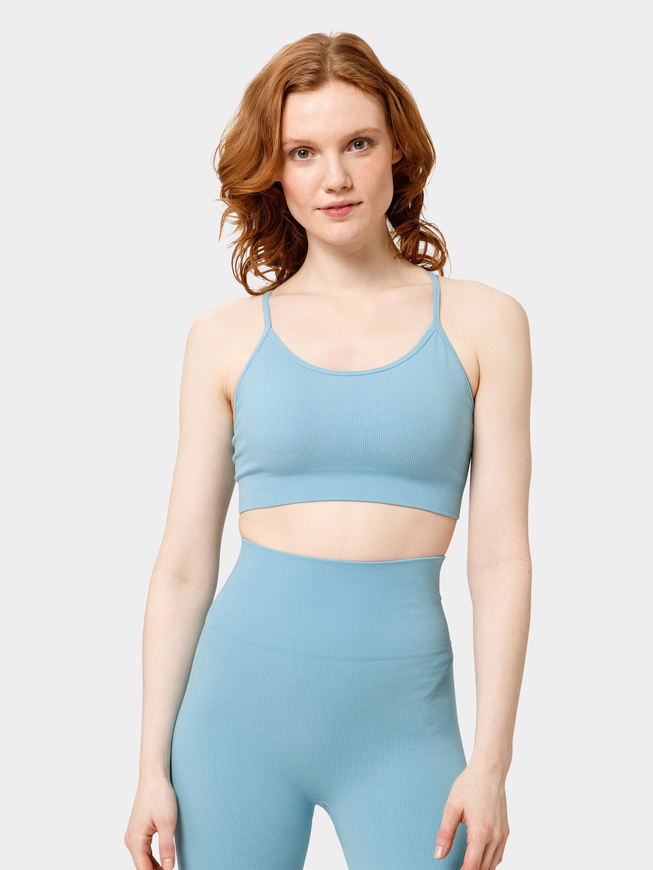 Le set Form brassière et legging Rib sans couture