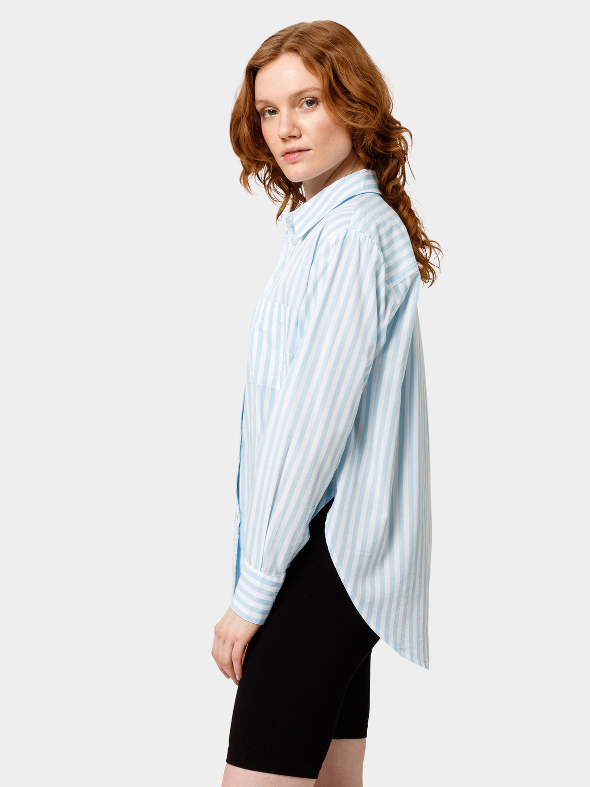 Stripe Sky Blue/White