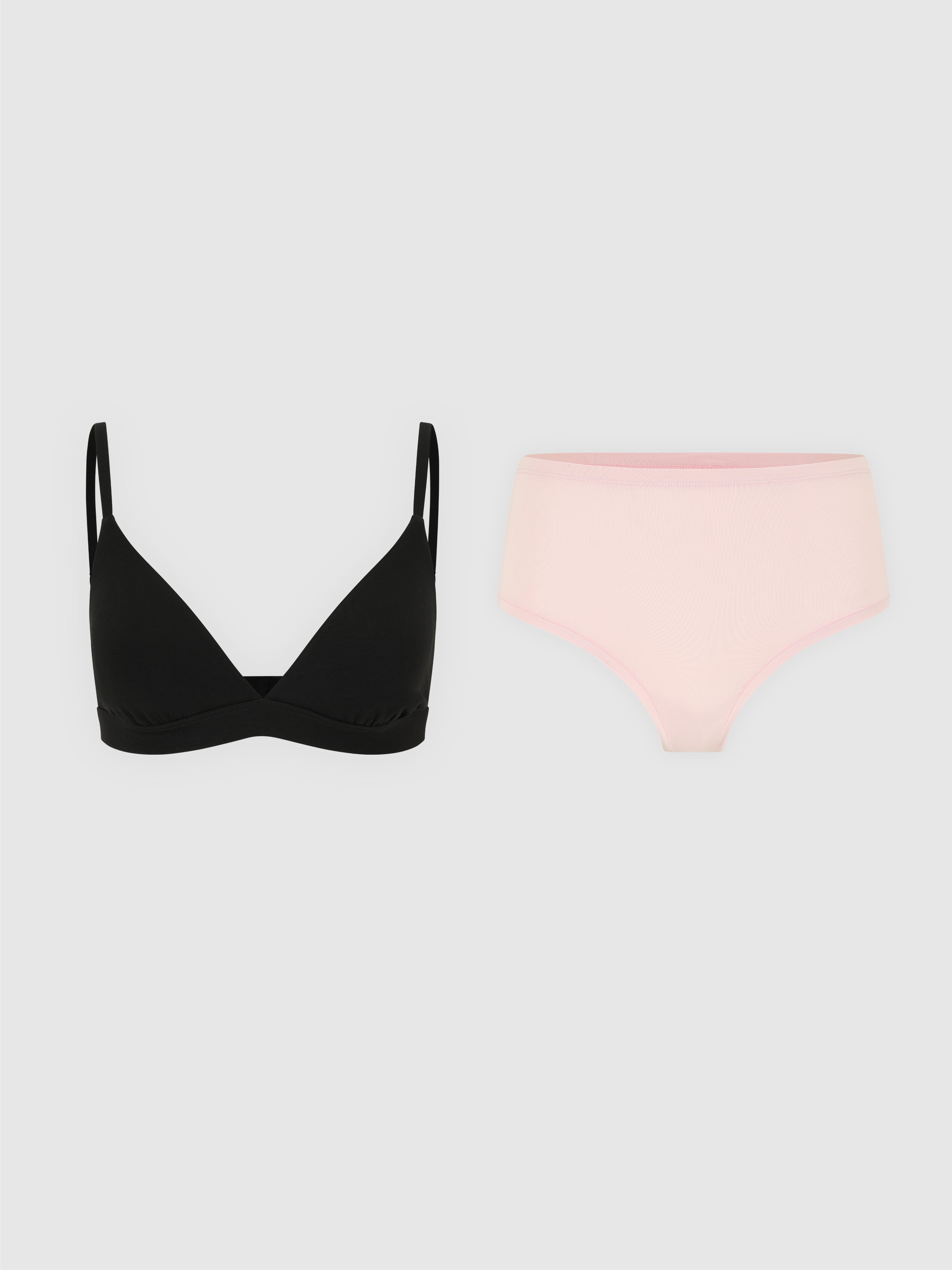 Le set Roryy brassière triangle et culotte taille haute