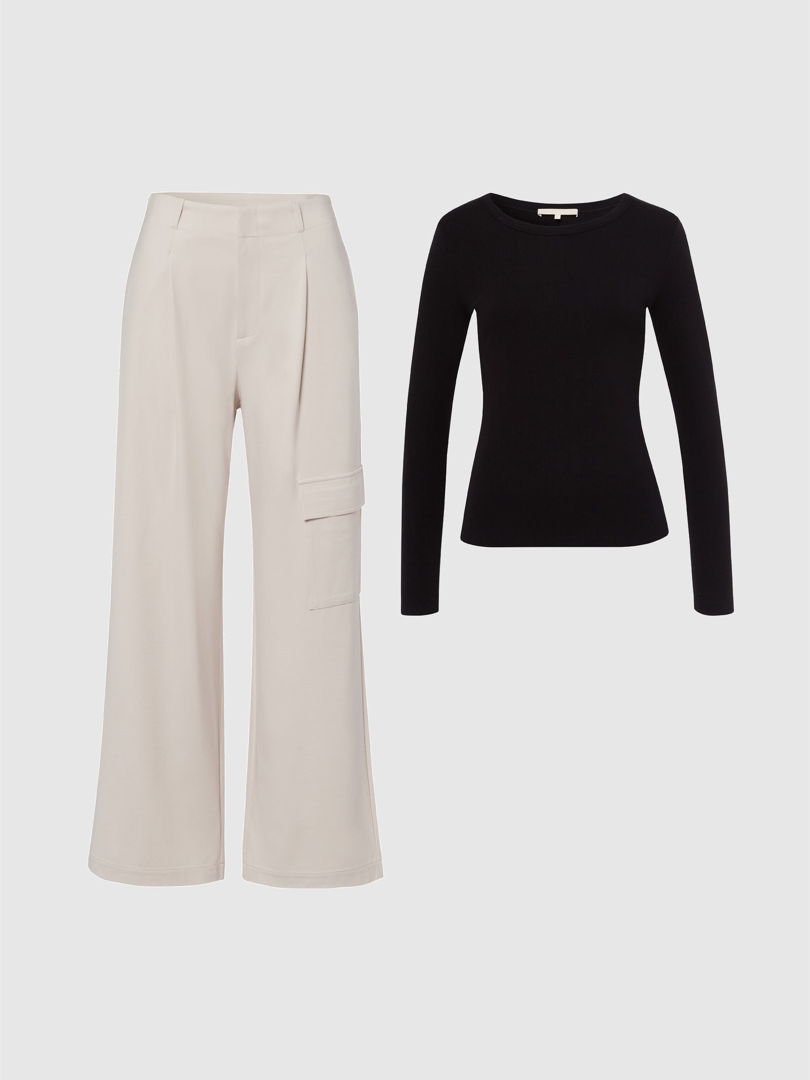 Le set manches longues Ryliee et pantalon Ariaa