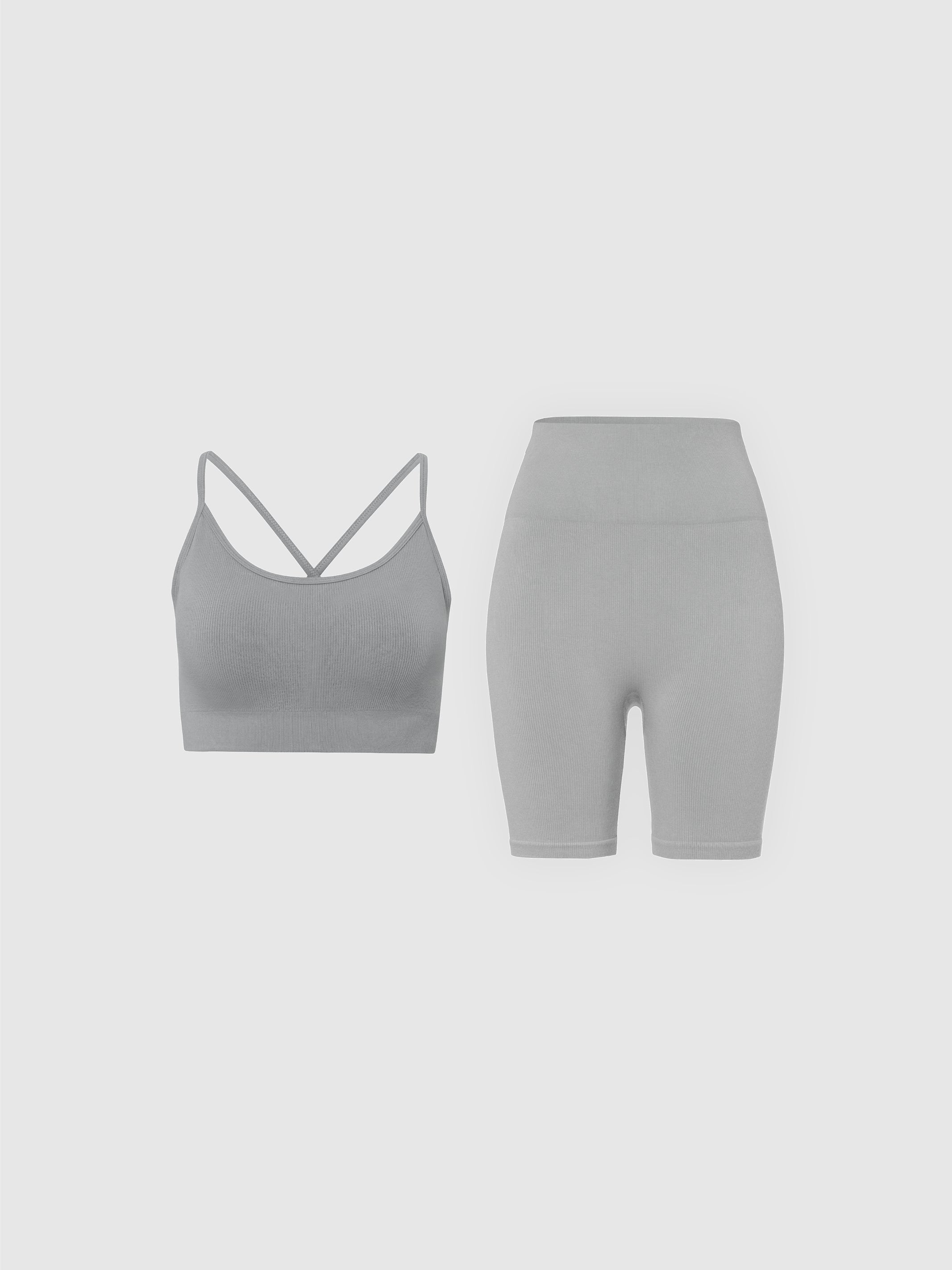 Le set Form brassière et short sans couture