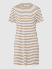 Stripe Plaza Taupe/Bright White