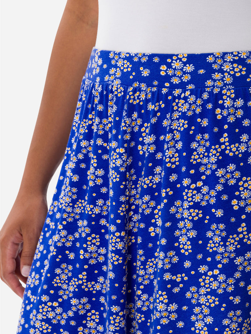 Blue Daisy Print