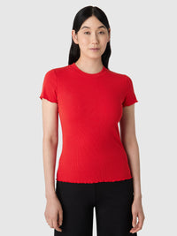 T-shirt côtelé Juuno