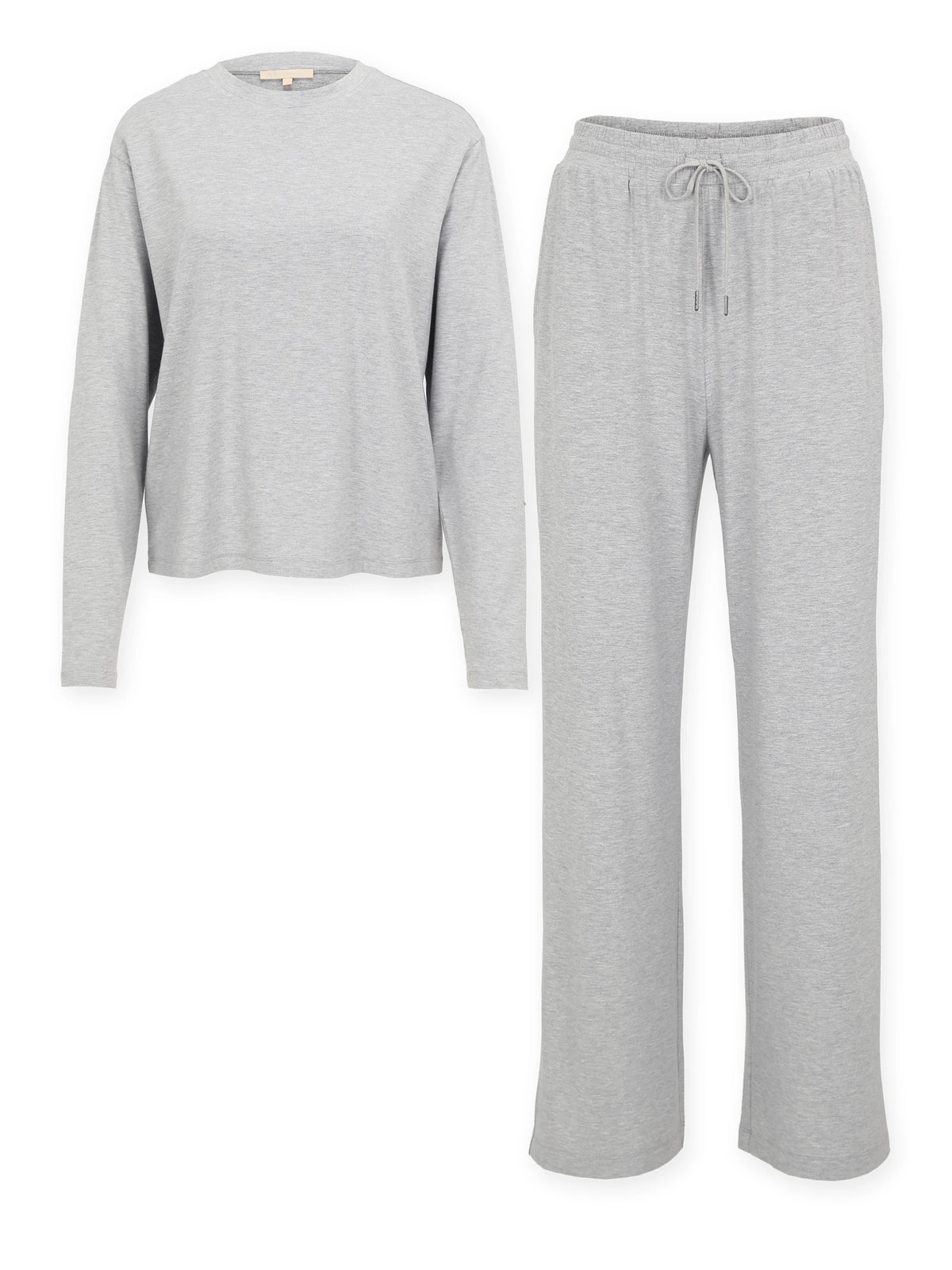 Ensemble de pyjama Floorence gris clair chiné
