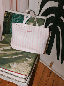 Stripe Pale Lilac/White