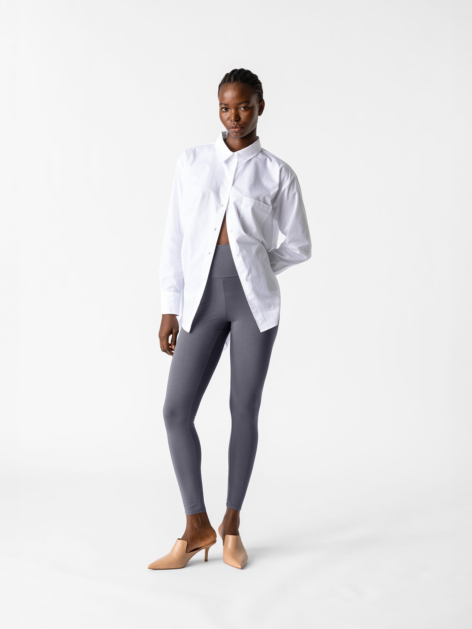 Luna Legging en Gris charbon