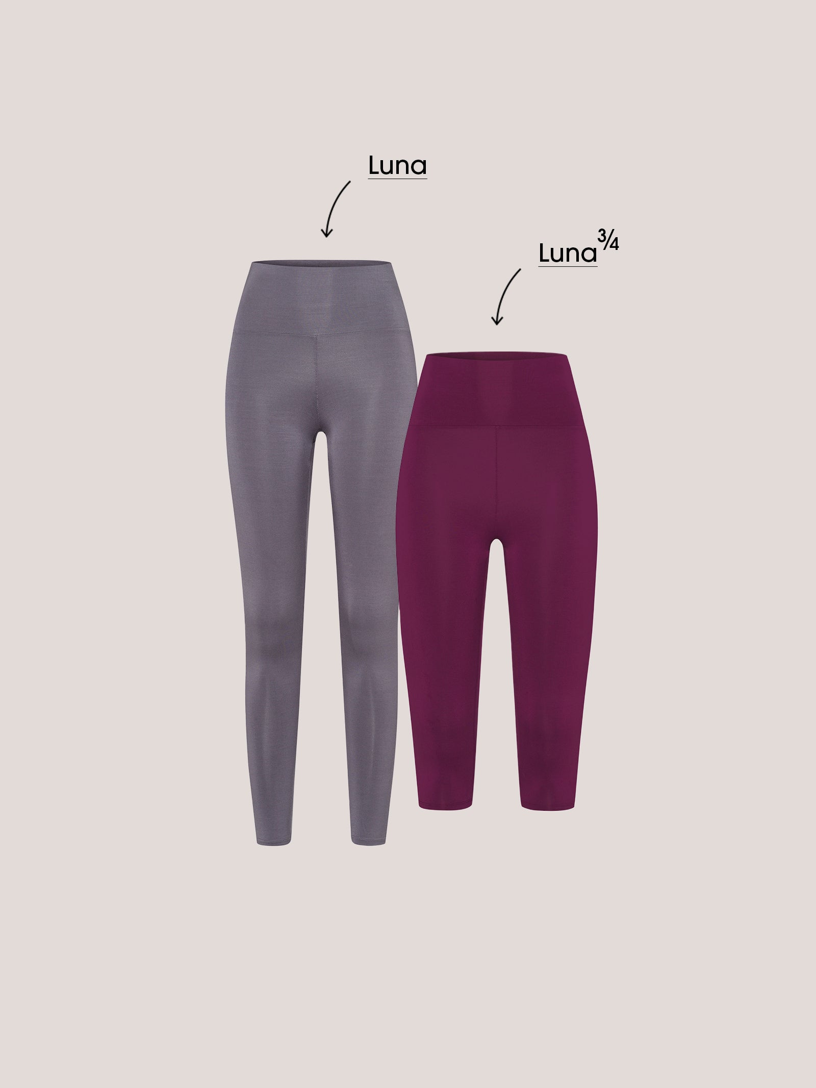 Set de Luna Legging & Luna 3/4 Legging