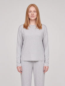 Ensemble de pyjama Floorence gris clair chiné